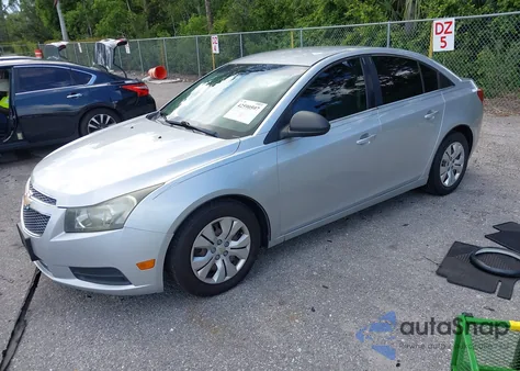 2012 Chevrolet Cruze Ls из США, поврежденный, VIN 1G1PC5SH9C7233658